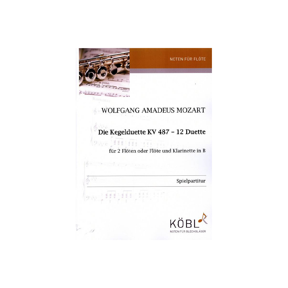 Die Kegelduette KV487 - 12 Duette box