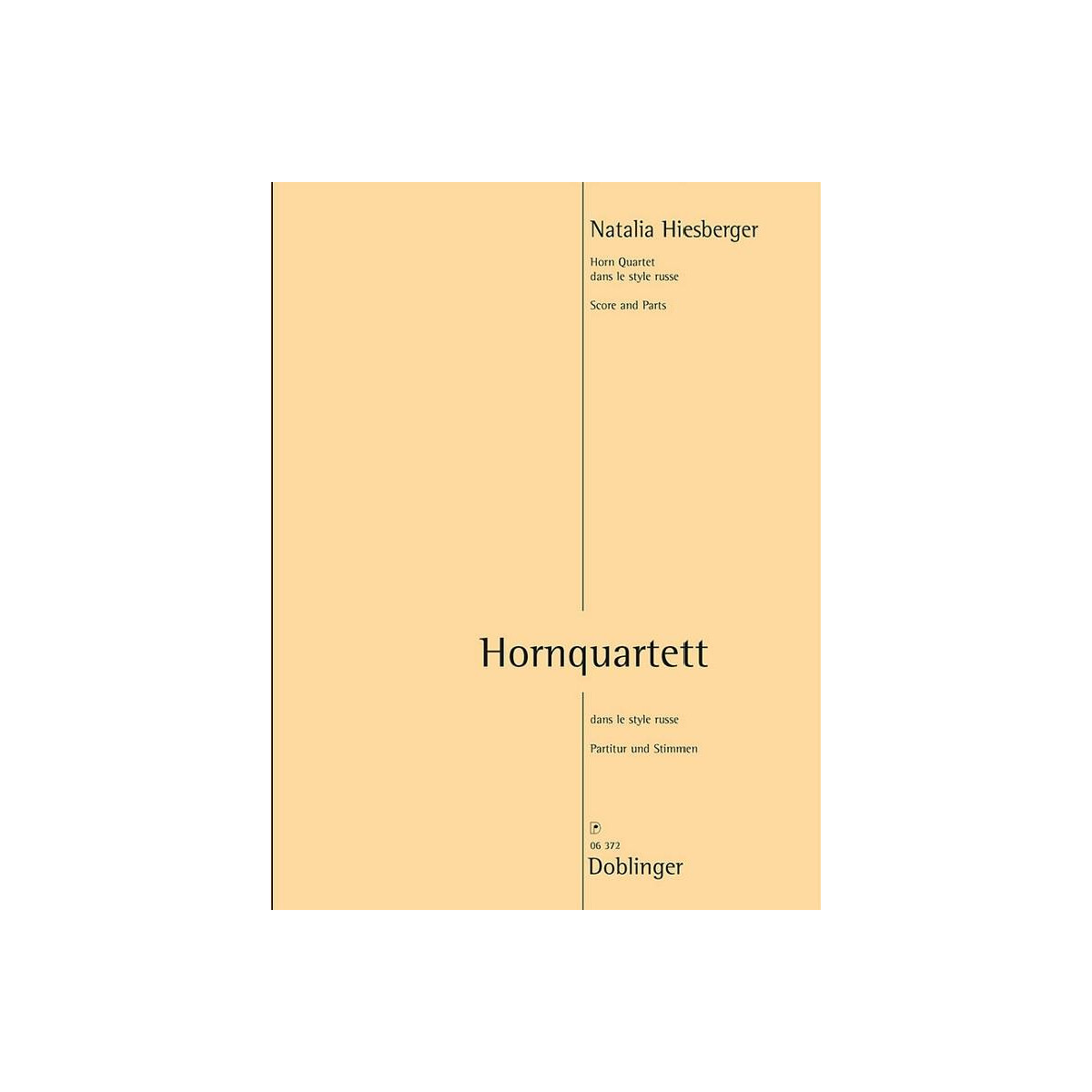 Hornquartett dans le style russe box