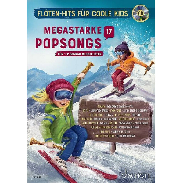 Megastarke Popsongs Band 17 (+CD)