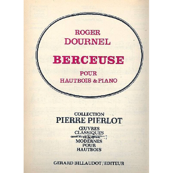 Berceuse pour hautbois et piano