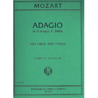 Adagio g major KV580a for