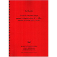 Kadenzen und Verzierungen zu dem Klarinettenkonzert B-Dur Nr.3