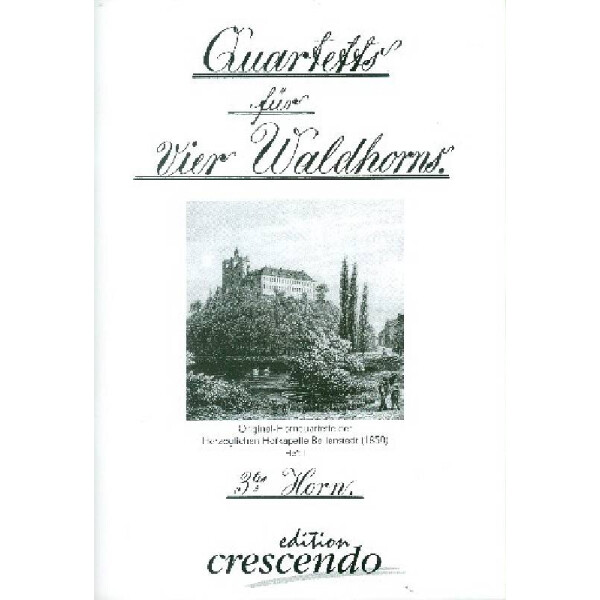 Quartette der Herzoglichen Hofkapelle Ballenstedt Band 1