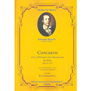 Konzert f&uuml;r 2 H&ouml;rner und Orchester RWVC57