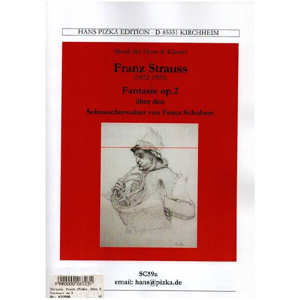 Fantasie über den Sehnsuchtswalzer von Franz Schubert op.2