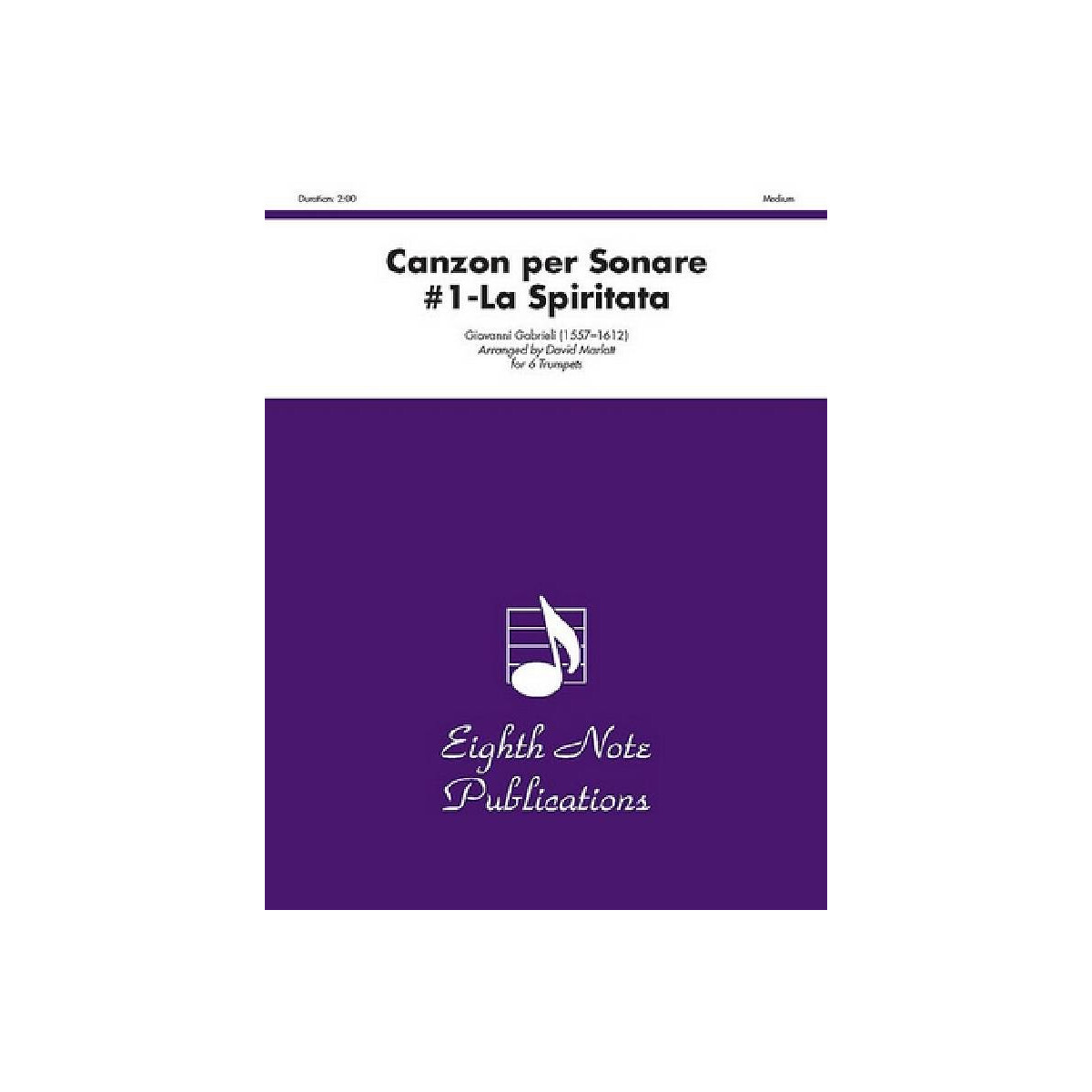 Canzon per sonare no.1