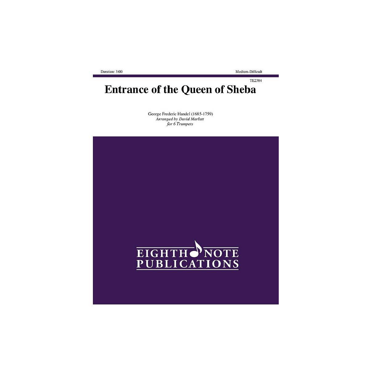 Entrance of the Queen of Sheba