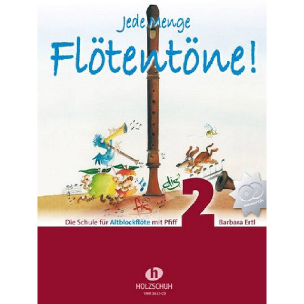 Jede Menge Flötentöne Band 2 (+2 CDs)