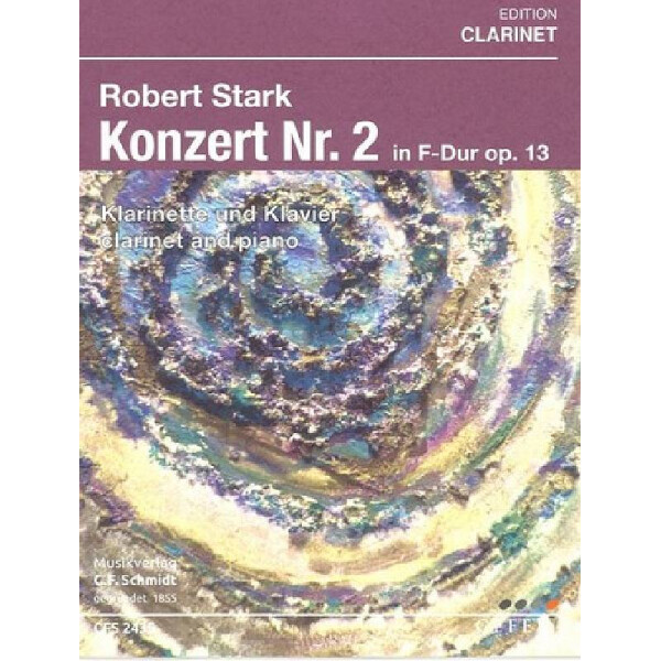 Konzert F-Dur Nr.2 op.13 für Klarinette und Orchester