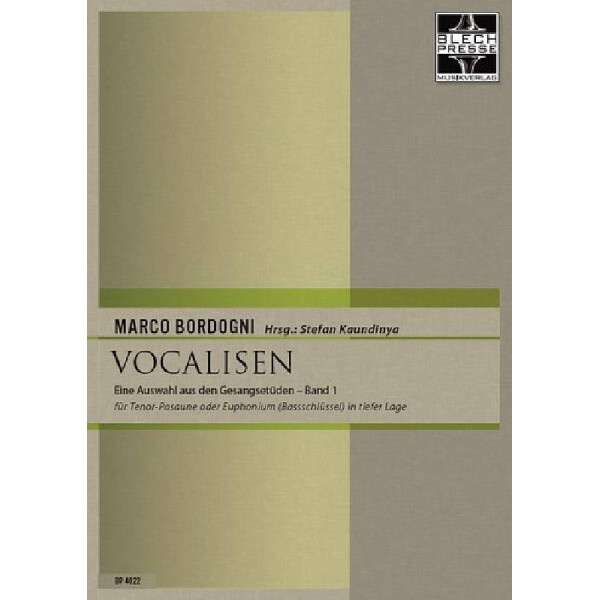 Vocalisen in tiefer Lage Band 1 (Auswahl)