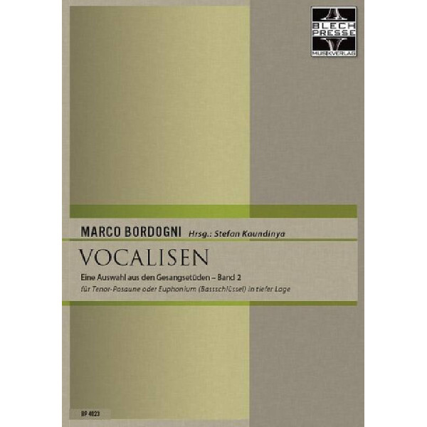 Vocalisen in tiefer Lage Band 2 (Auswahl)