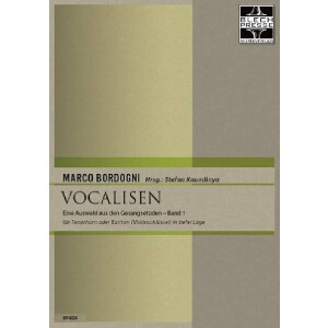 Vocalisen in tiefer Lage Band 1 (Violinschlüssel)