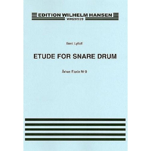 Etude for snare drum