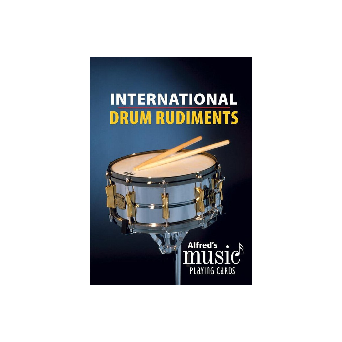 Music Playing Cards International Drum R box