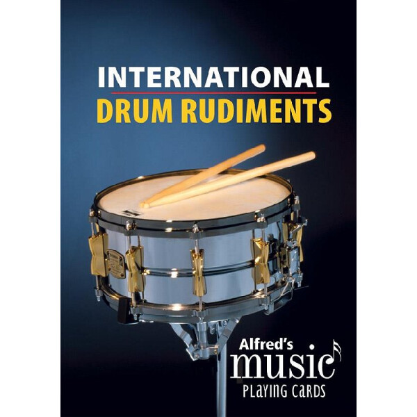 Music Playing Cards International Drum Rudiments