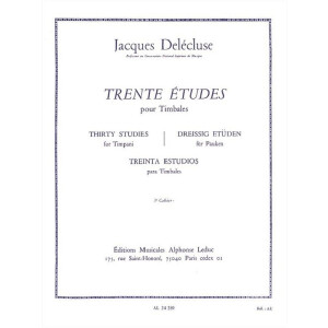 30 Études vol.3 pour timbales (dt/en/fr/sp)