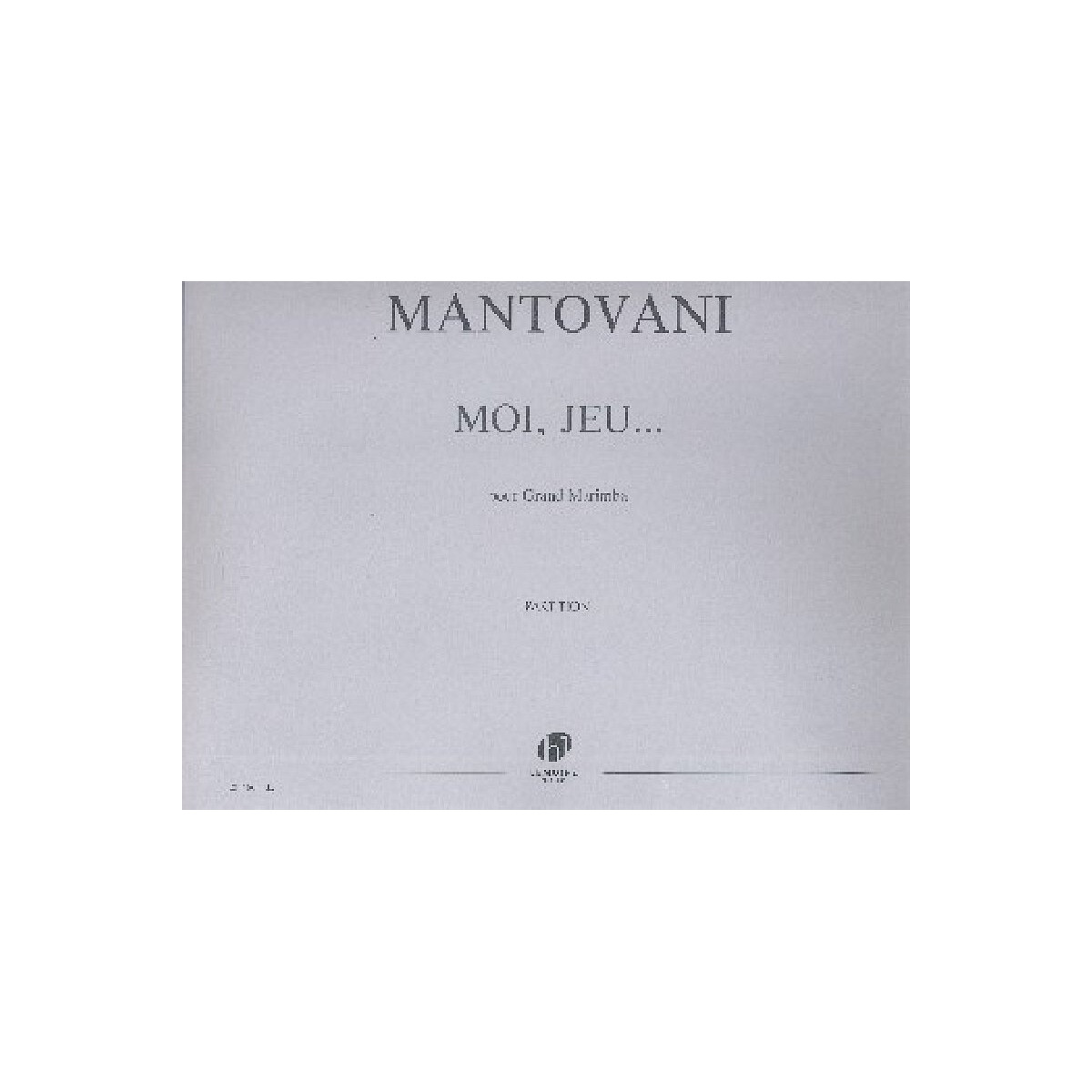 Moi jeu pour marimbaphon box