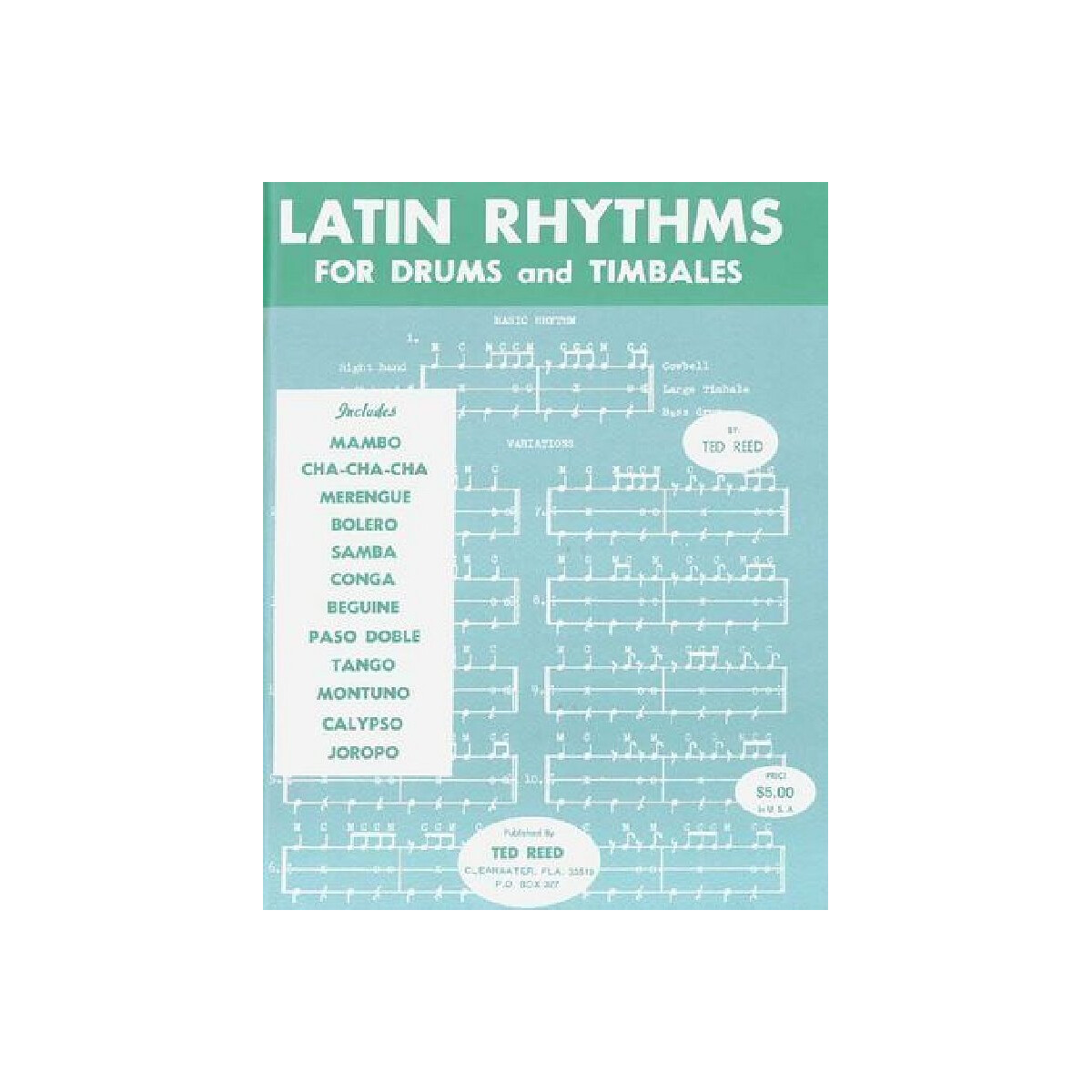 Latin Rhythms for drums box