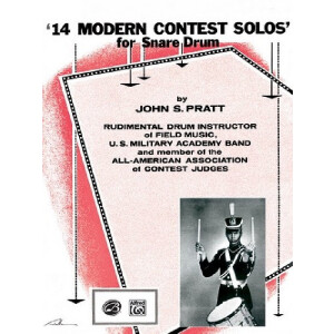 14 modern Contest Solos for snare