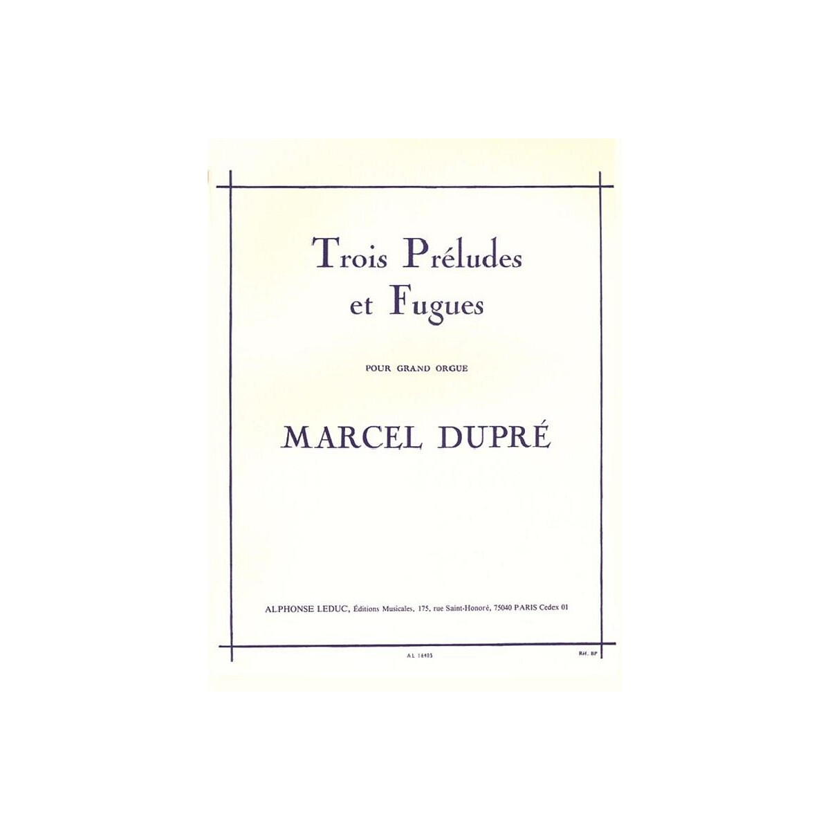 3 préludes et fugues op.7 box