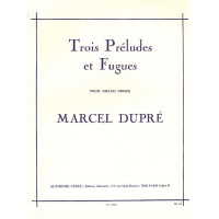 3 préludes et fugues op.7