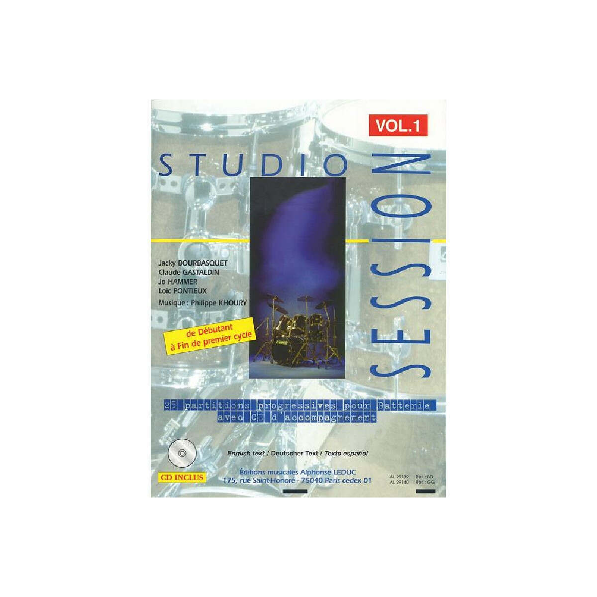 Studio Session (+CD) 25 partitions box