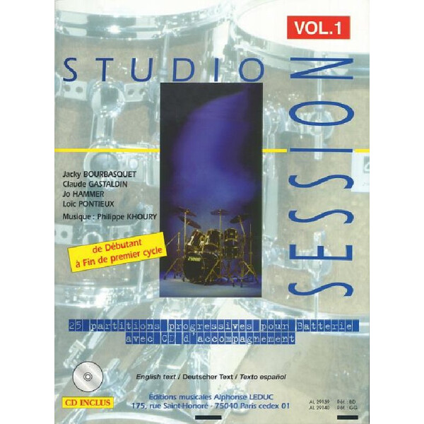 Studio Session (+CD) 25 partitions