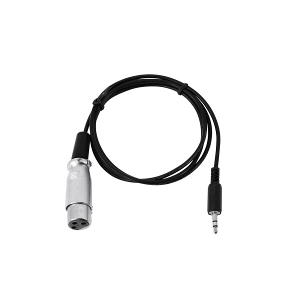 Eurolite DMX adapter OUT jack 3.5/XLR 1m
