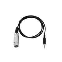 Eurolite DMX adapter OUT jack 3.5/XLR 1m