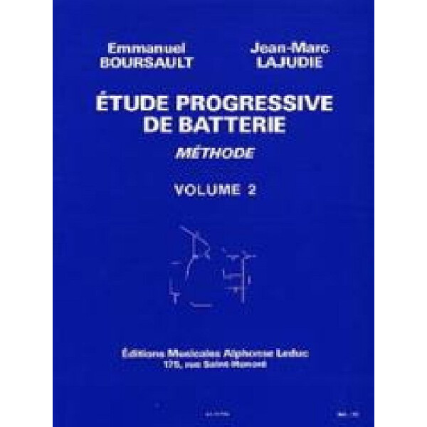 Étude progressive de batterie vol.2