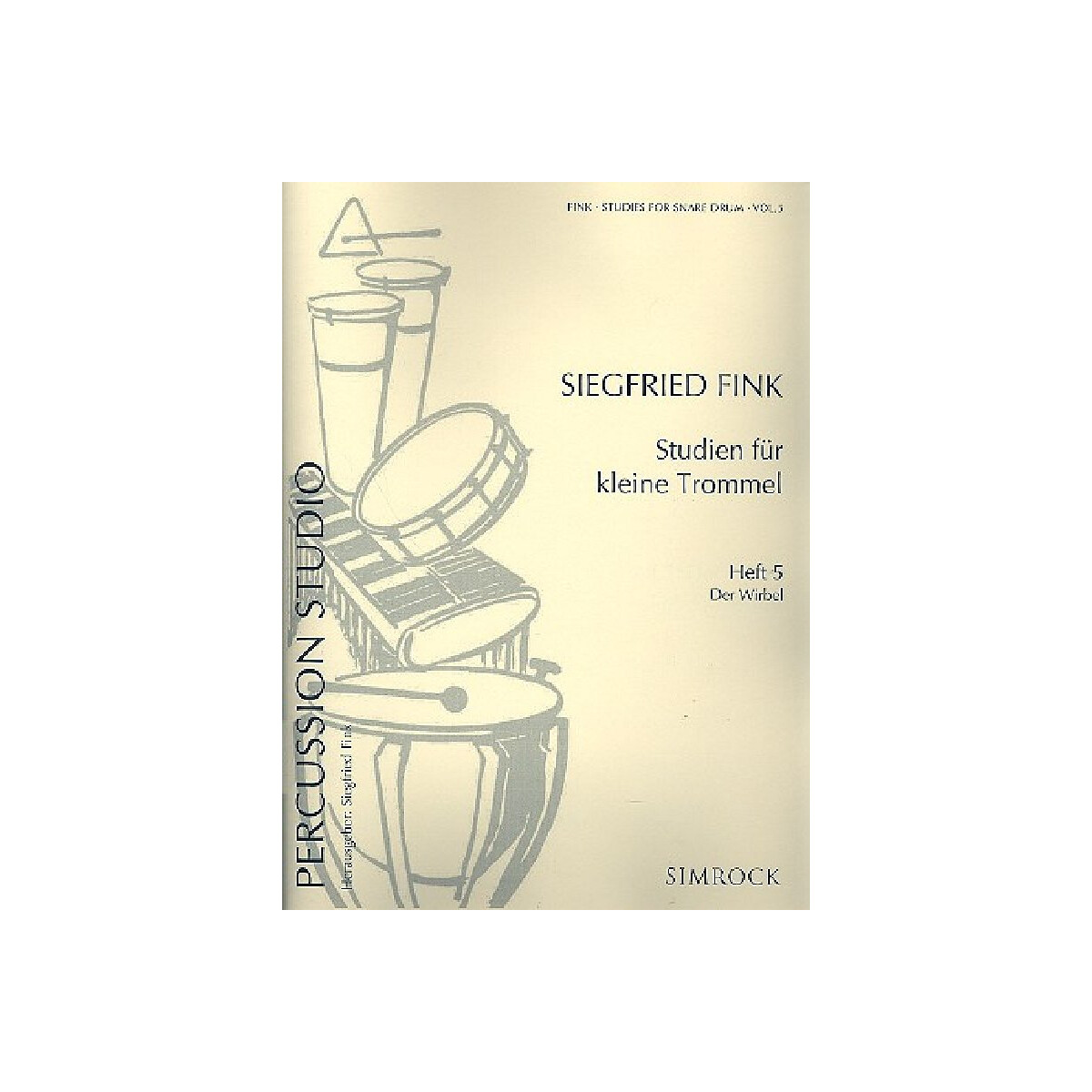 Studien für kleine Trommel Band 5 box
