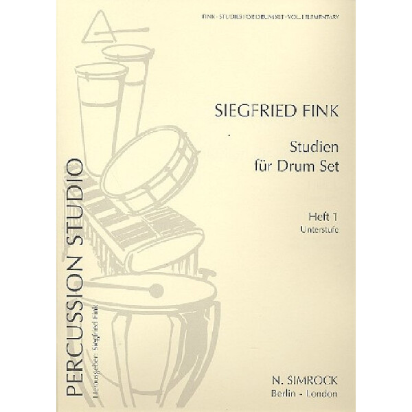 Studien für Drumset Band 1