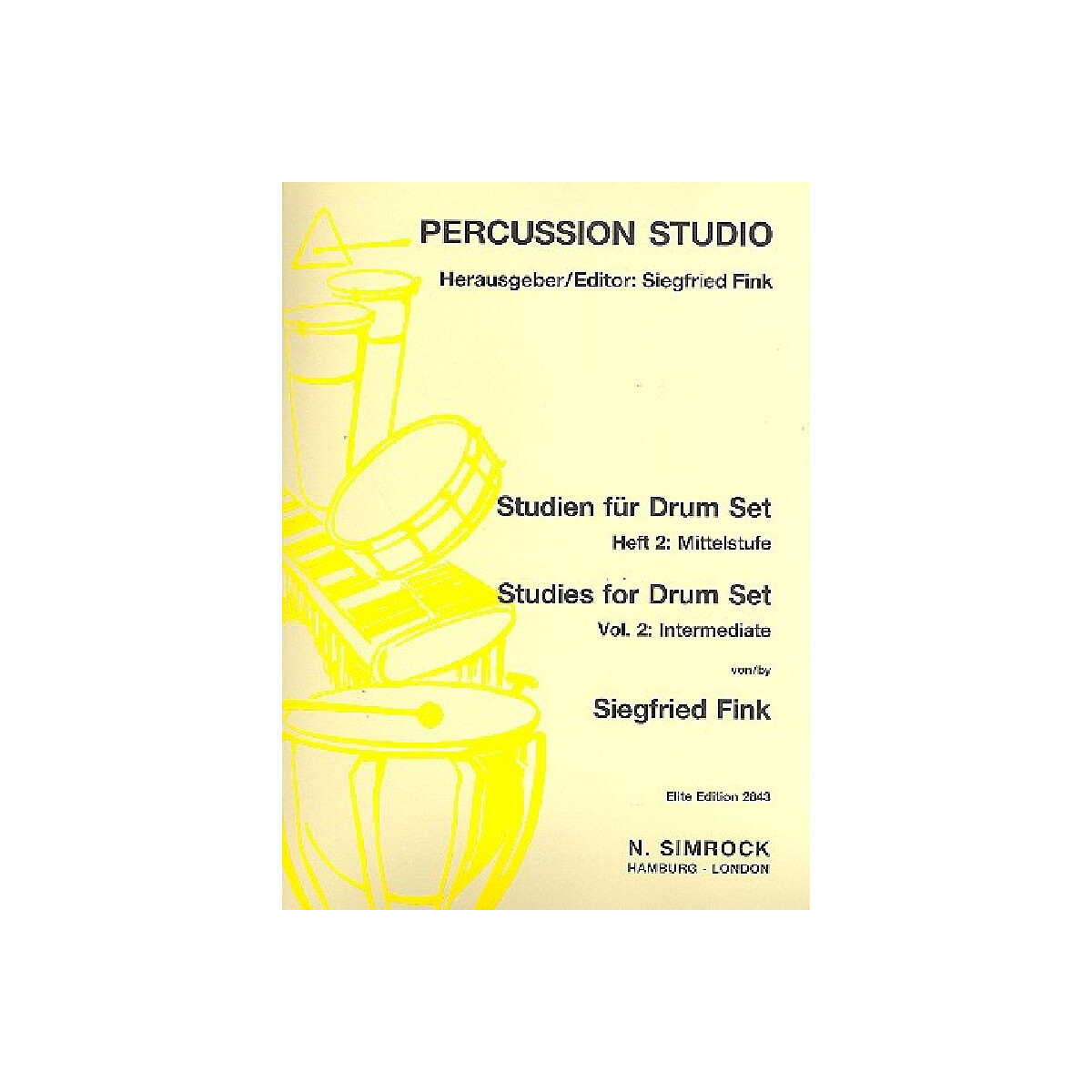 Studien für Drum Set Band 2 box