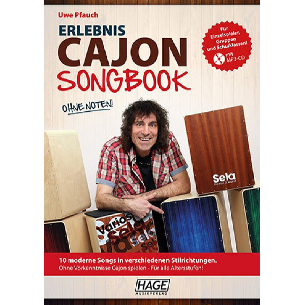 Erlebnis Cajon - Songbook (+MP3-CD)