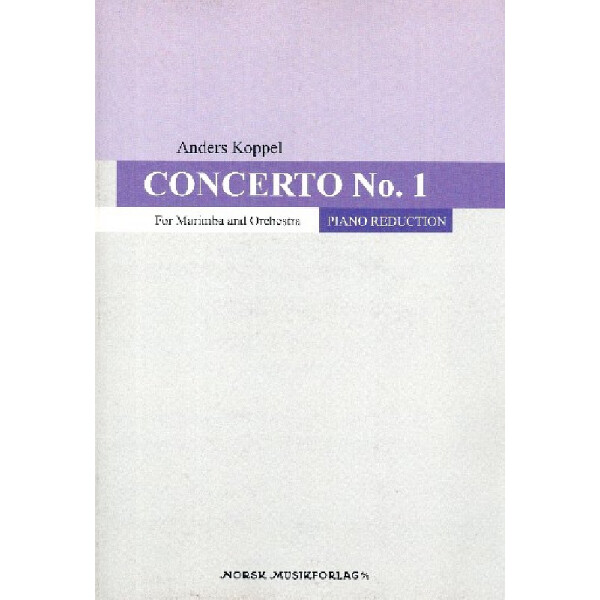 Concerto no.1 for marimba and orchestra