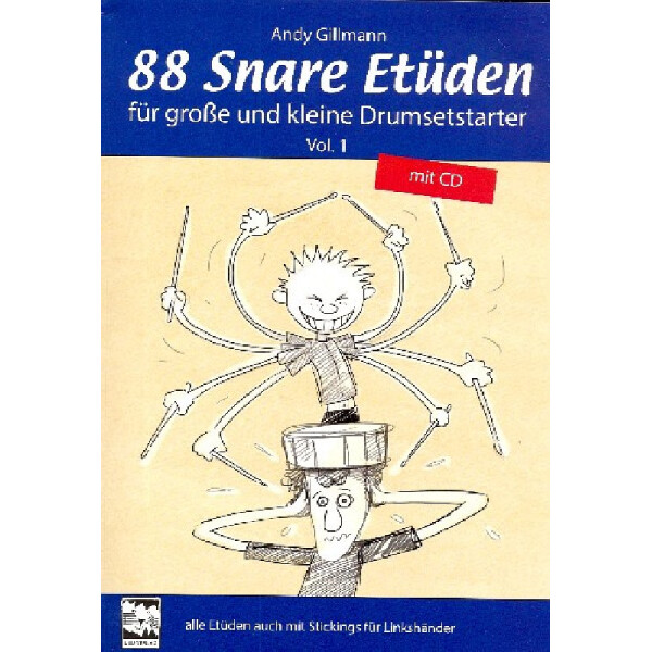 88 Snare Etüden Band 1 (+CD)