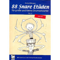 88 Snare Etüden Band 1 (+CD)