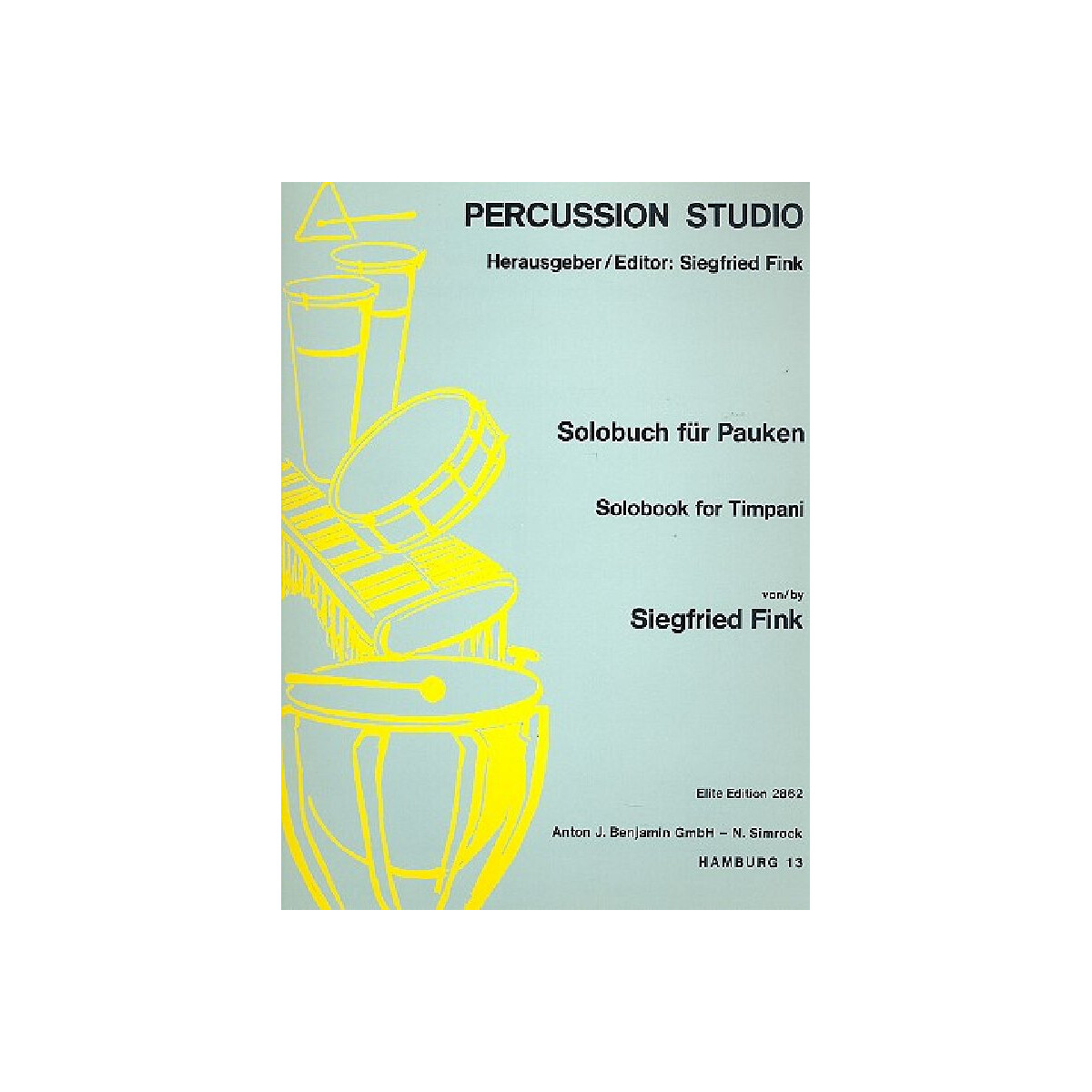 Solobuch Band 1 für Pauken