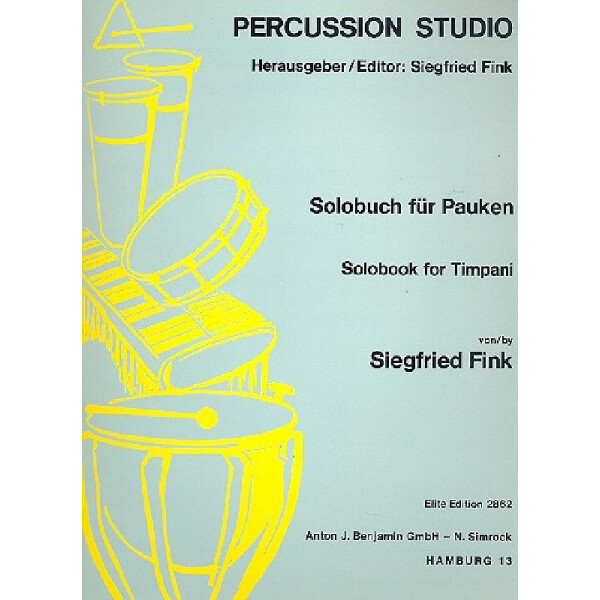 Solobuch Band 1 für Pauken