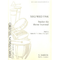 Studien für kleine Trommel Band 6