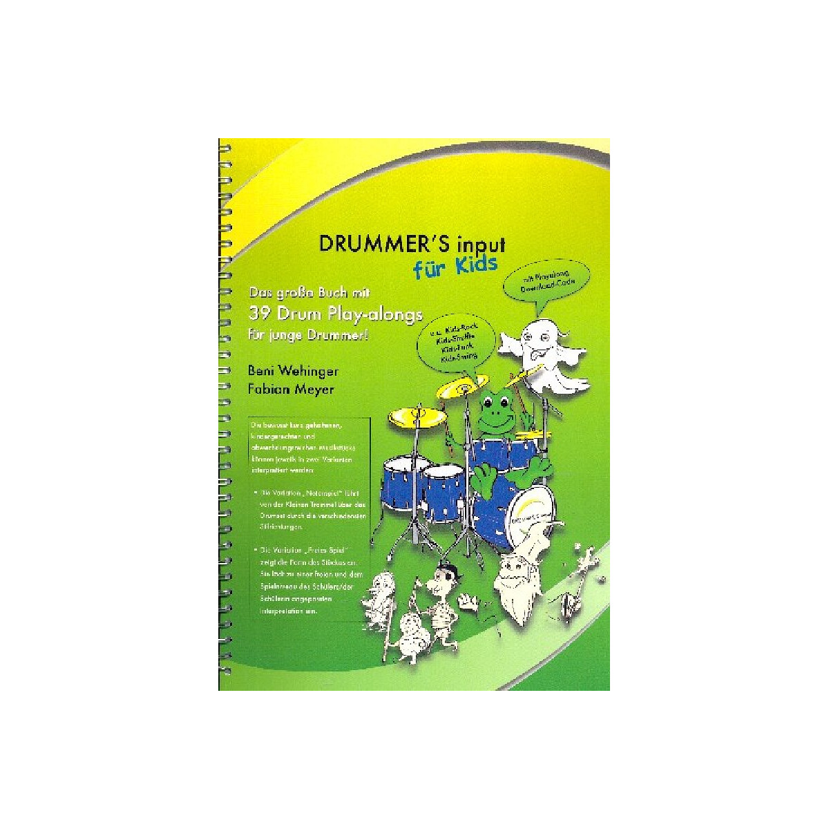 Drummers Input für Kids (+Download)