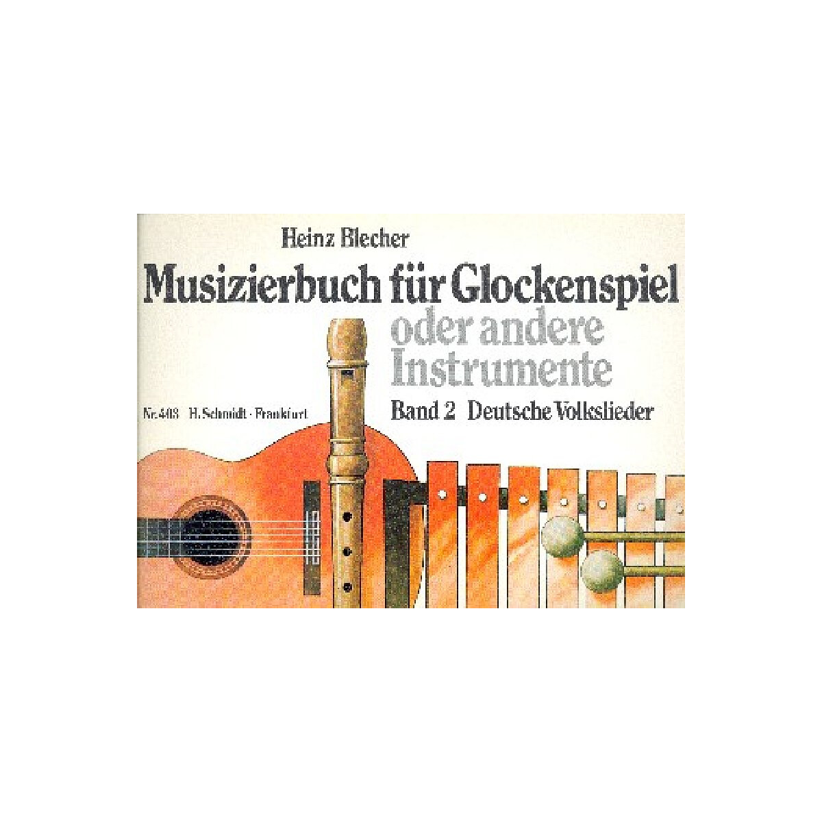 Musizierbuch Band 2 Deutsche Volkslieder box
