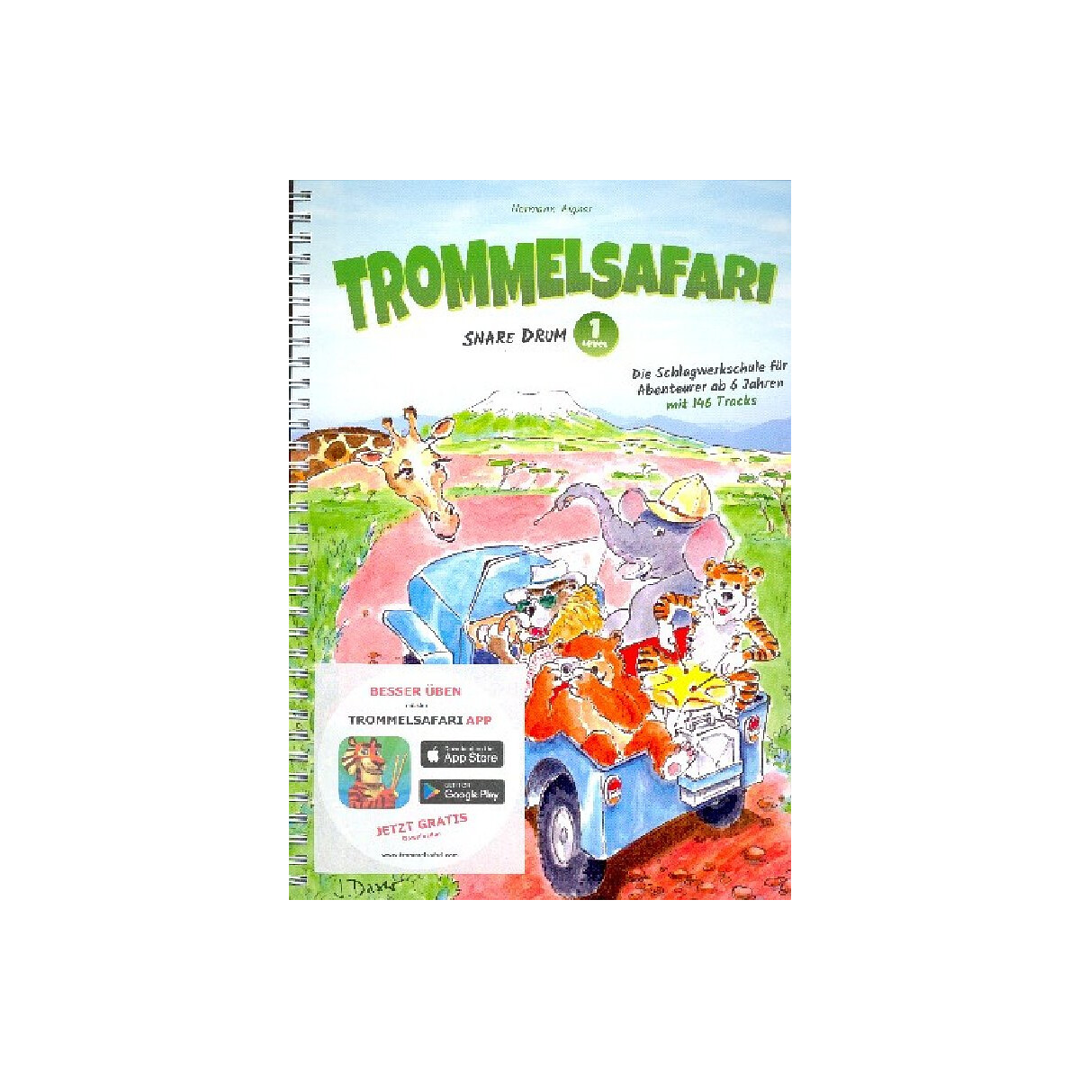Trommelsafari Snare Drum Level 1 (+Download)