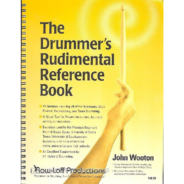 The Drummers rudimental reference book