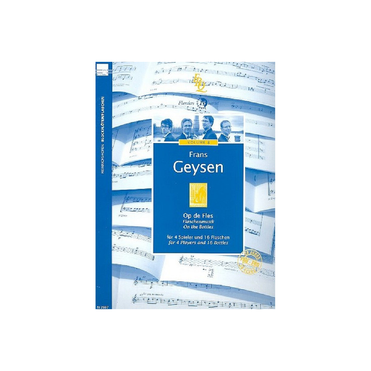 Flaschenmusik für 4 Spieler und box