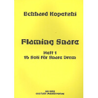 Flaming Snare Band 1 16 Soli für