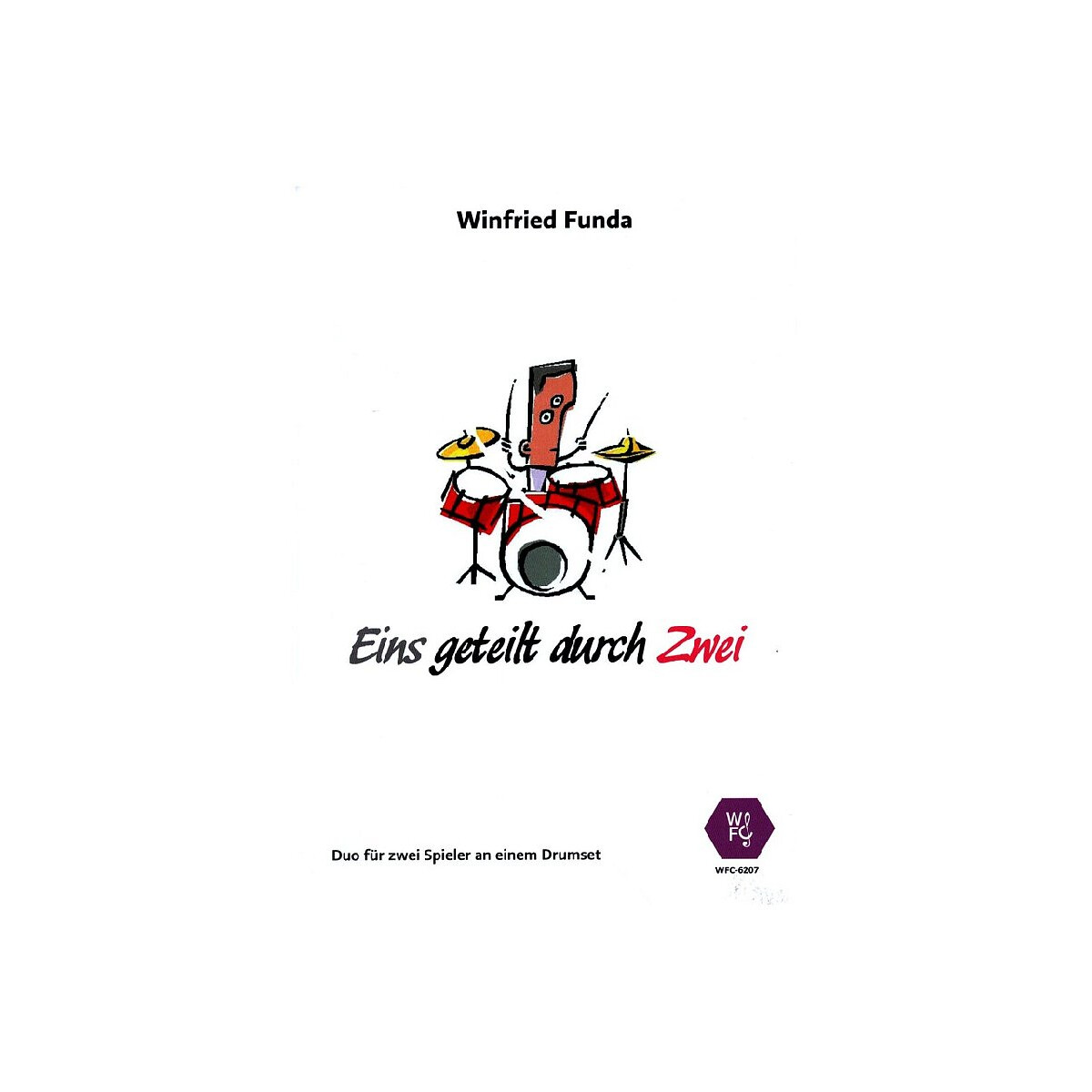 Eins geteilt durch Zwei