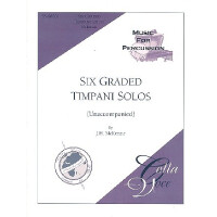 6 graded Timpani Solos