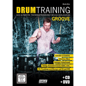 Drum Training Groove (+CD +DVD)