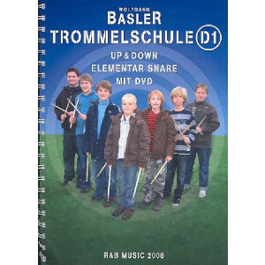 Trommelschule D1  - Up and down (+DVD)
